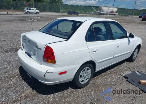 2004 Hyundai Accent Gl z USA, uszkodzony, nr VIN KMHCG45C54U568919